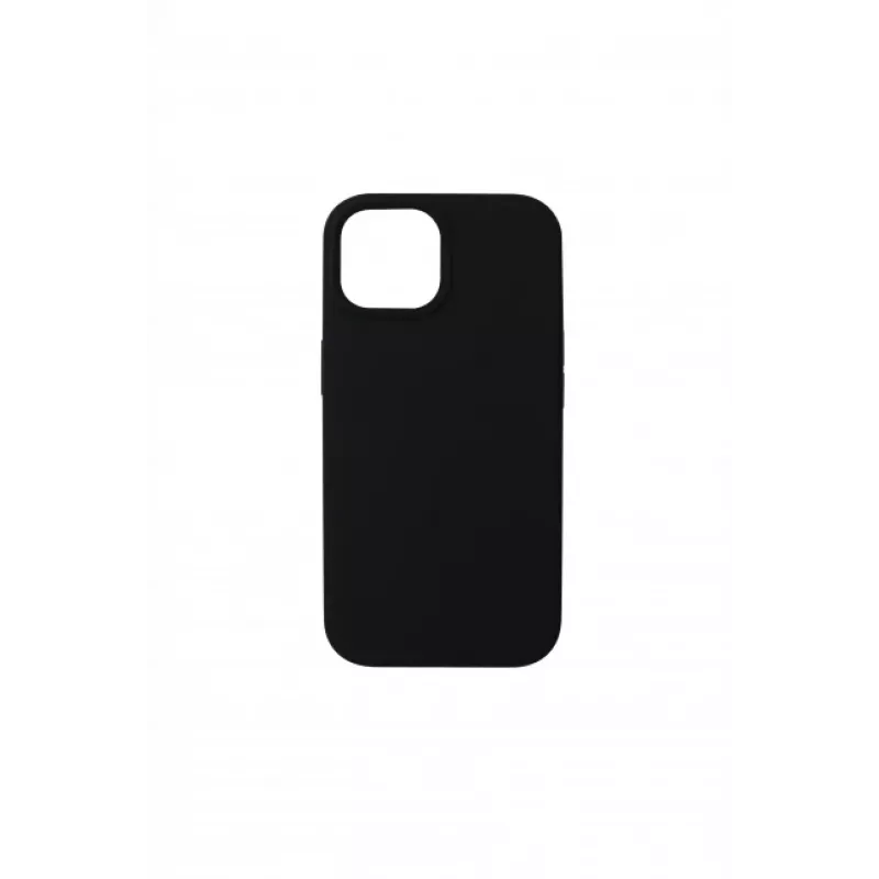 JUST MUST JM MAGSAFE REGULAR DEFENSE SILICONE per iPhone 15 Plus nero