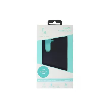 JUST MUST JM Regular Defense custodia posteriore in silicone per Samsung Galaxy S25 – nero