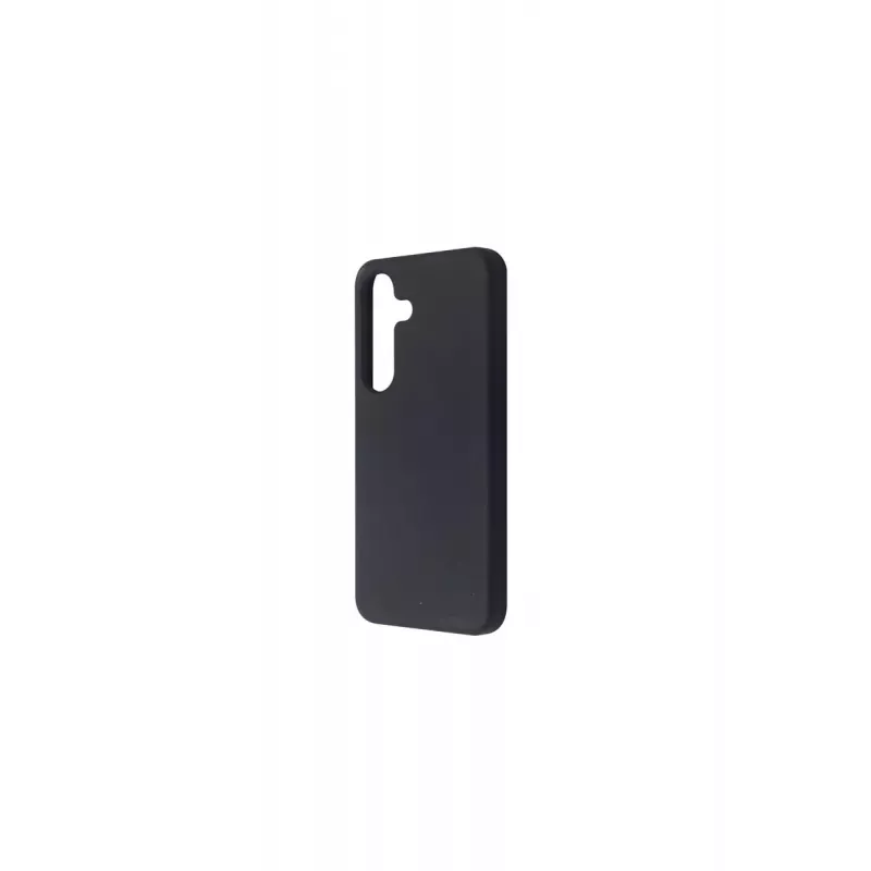 JUST MUST JM Regular Defense custodia posteriore in silicone per Samsung Galaxy S25 – nero