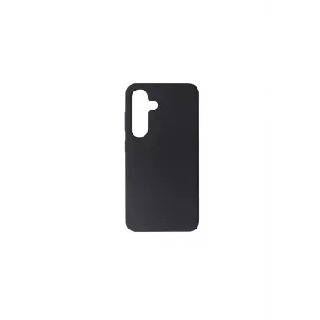 JUST MUST JM Regular Defense custodia posteriore in silicone per Samsung Galaxy S25 – nero