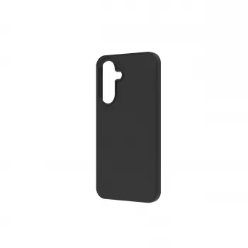 JUST MUST JM Regular Defense custodia in silicone per Galaxy A37, nero
