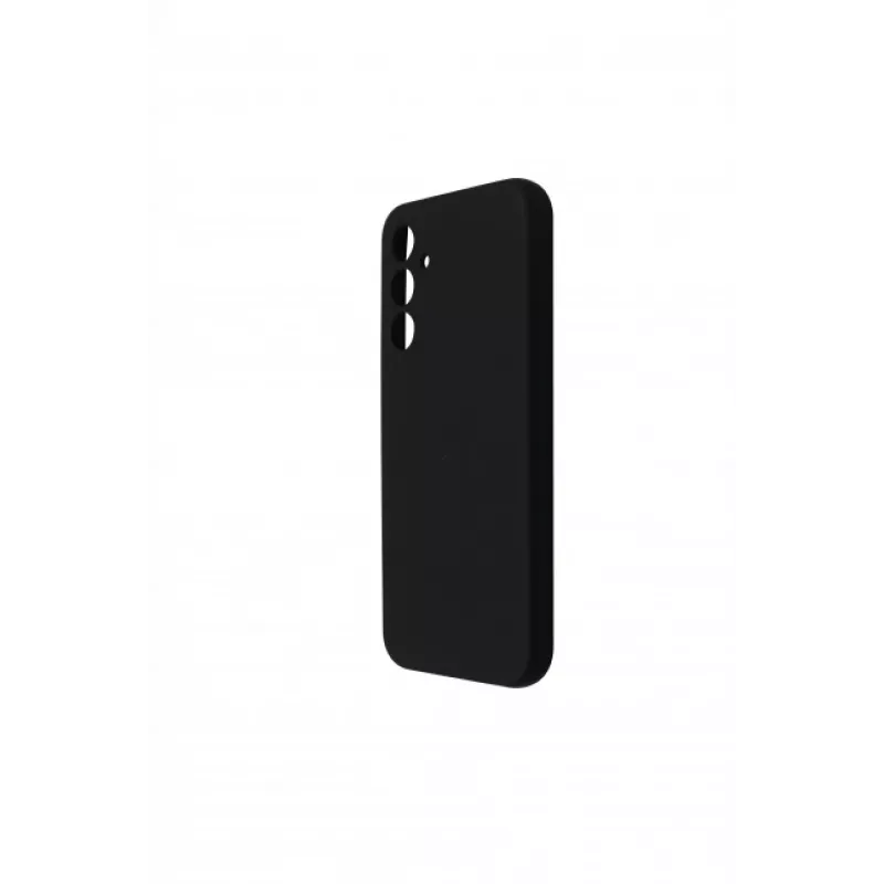 JUST MUST JM Regular Defense custodia in silicone per Samsung Galaxy A25 - nero