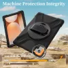 JUST MUST JM Rugged Case Grip per Samsung Galaxy Tab A11+ con tracolla nero