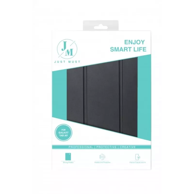 JUST MUST JM SKIN SHOCK per Galaxy Tab A9 nero