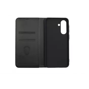 JUST MUST JM STAND FLIP CASE per Galaxy A37, nero