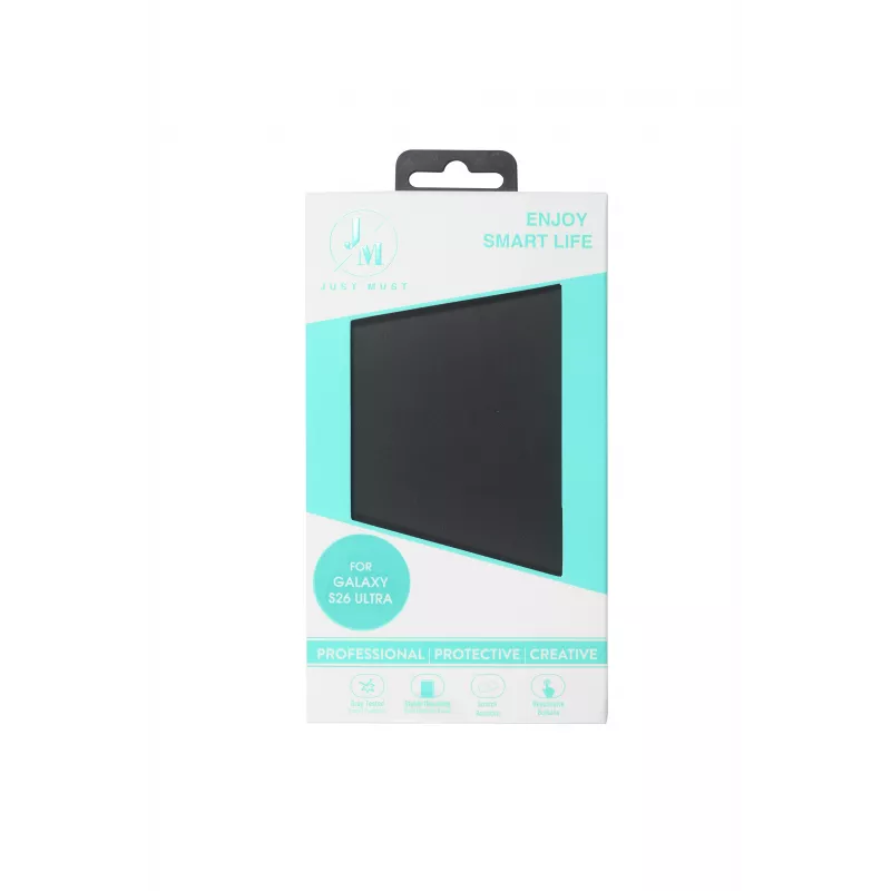 JUST MUST JM STAND FLIP CASE per Galaxy S26 Ultra nero