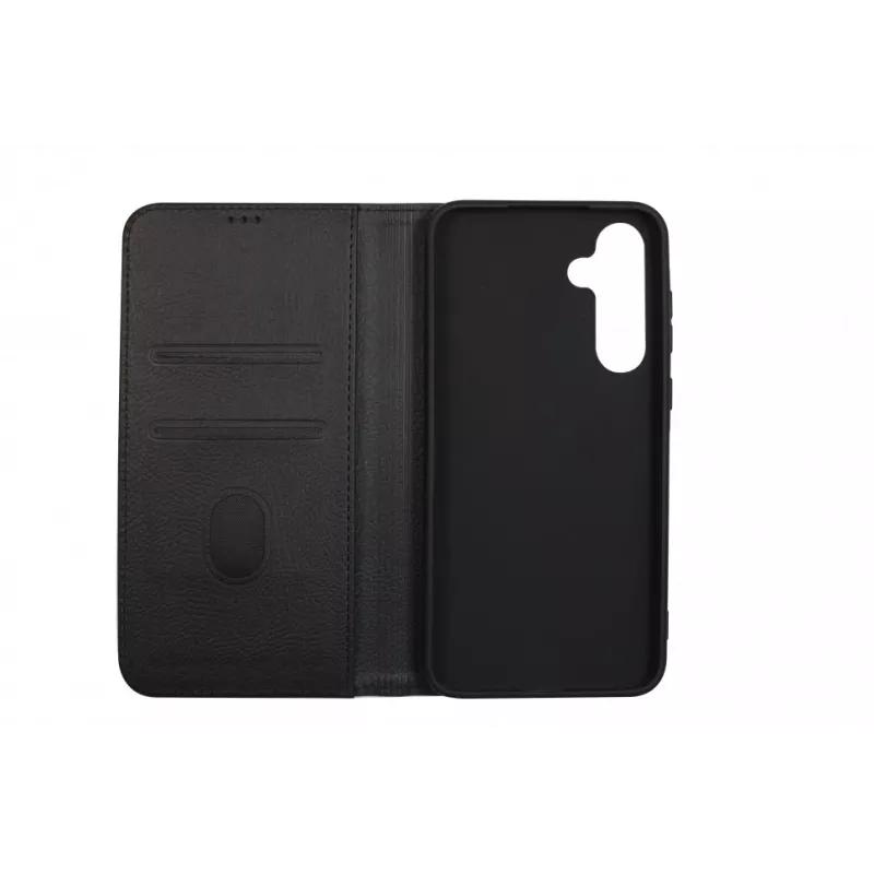 JUST MUST JM Stand Flip Case per Samsung Galaxy A35 5G, nera