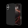JUST MUST REGULAR DEFENSE SILICONE compatibile MAGSAFE per iPhone 17 nero