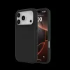 JUST MUST REGULAR DEFENSE SILICONE con MAGSAFE per iPhone 17 Pro Nero