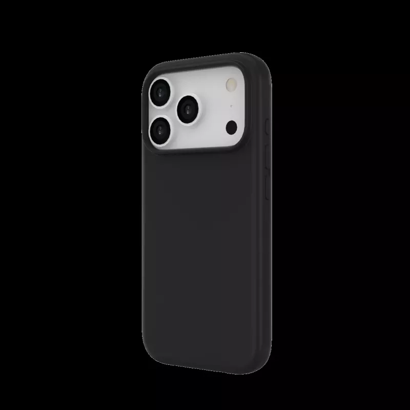 JUST MUST REGULAR DEFENSE SILICONE con MAGSAFE per iPhone 17 Pro Nero
