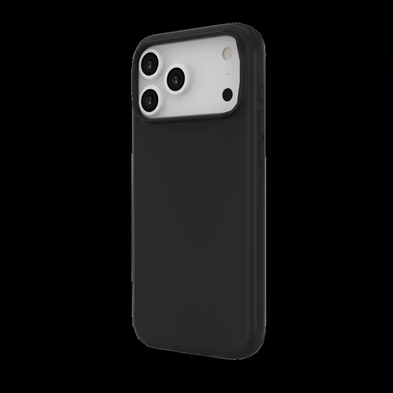 JUST MUST REGULAR DEFENSE SILICONE con MAGSAFE per iPhone 17 Pro Max nero