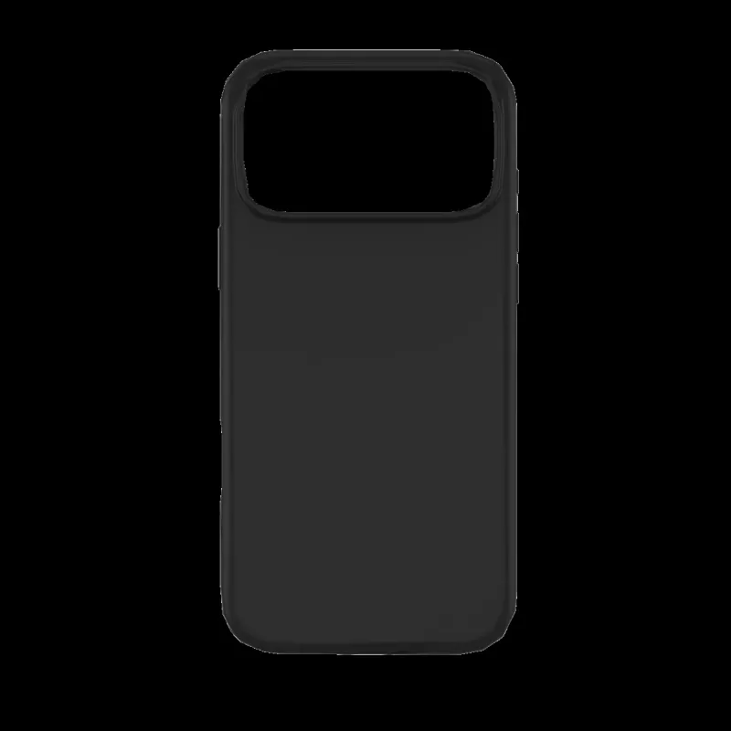 JUST MUST REGULAR DEFENSE SILICONE con MAGSAFE per iPhone 17 Pro Max nero