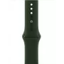 Just Must custodia universale JM in silicone liquido per cinturino Apple Watch 38/40/41 verde oliva