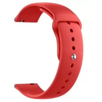 Just Must Universale JM S1 Cinturino per Galaxy Watch 4 22 mm rosso