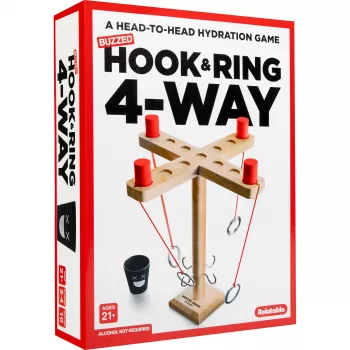 Just Play Buzzed gioco 4-way Hook & Ring