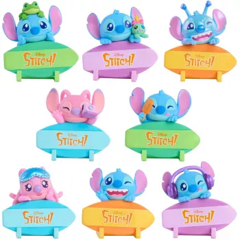 Just Play Disney Stitch Attachmeez figura da collezione (casuale)