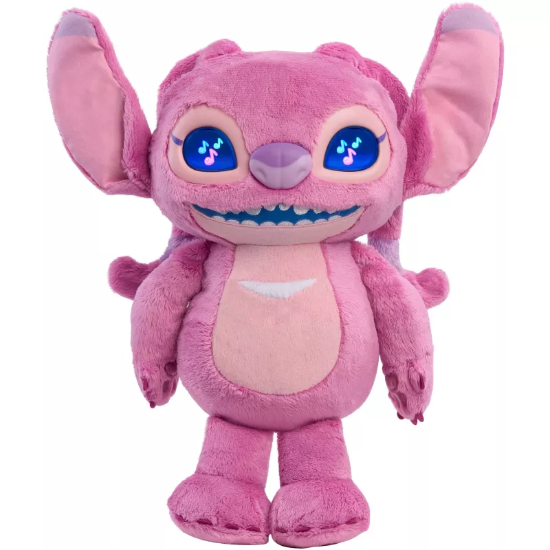 Just Play Disney Stitch Many Moods Angel peluche - rosa - 17,8 cm