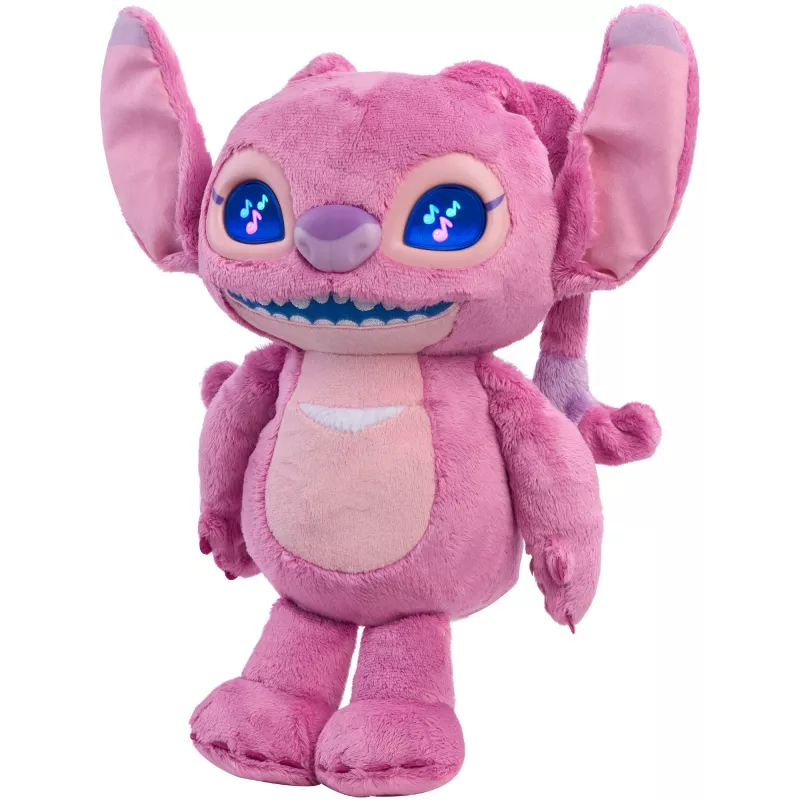 Just Play Disney Stitch Many Moods Angel peluche - rosa - 17,8 cm