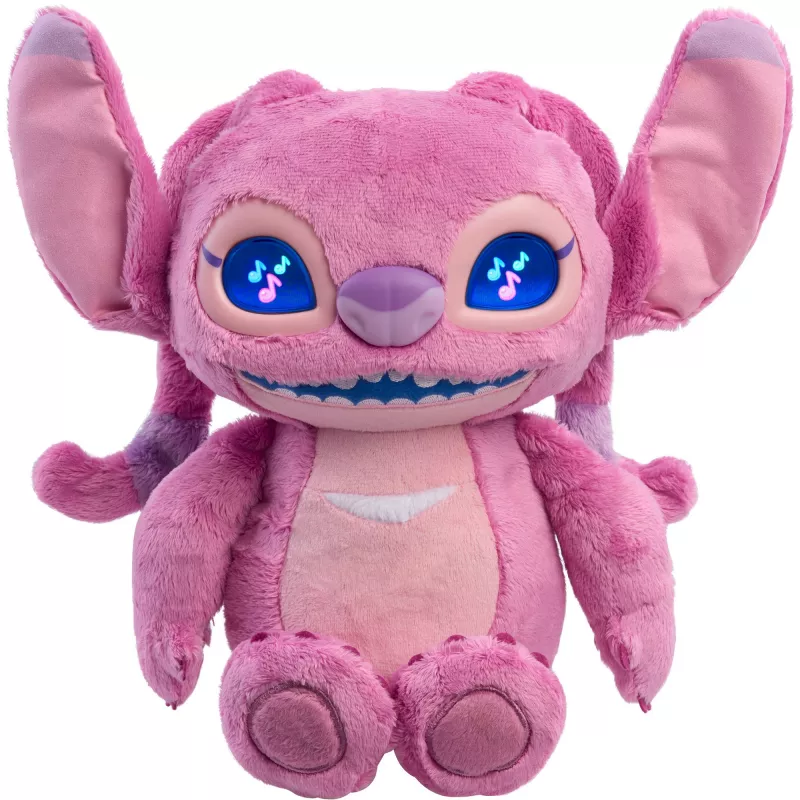 Just Play Disney Stitch Many Moods Angel peluche - rosa - 17,8 cm
