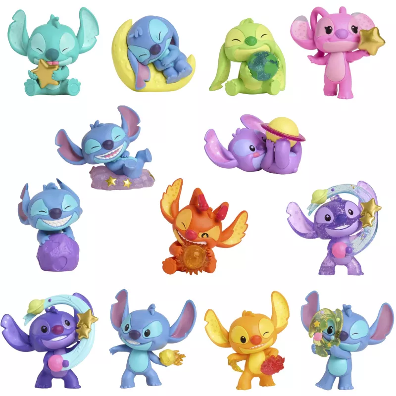 Just Play Disney Stitch Outta This World figura da collezione (1 figura casuale per acquisto)