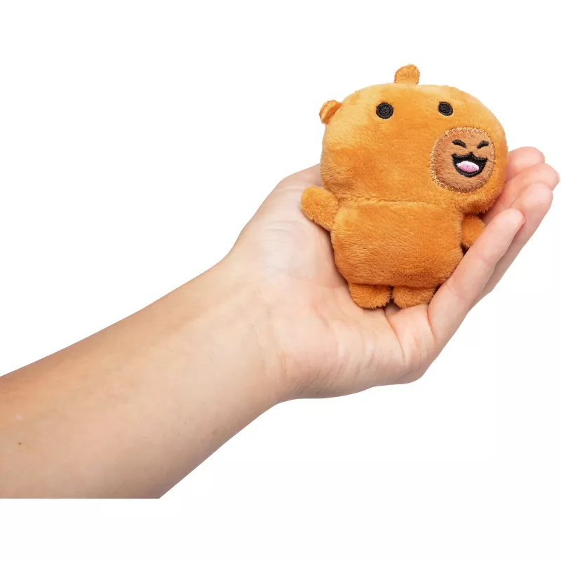 JUST PLAY peluche Emotional Support Capybaras 7 pollici marrone/tan