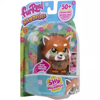 JUST PLAY furReal Handfuls - Panda rosso peluche interattivo
