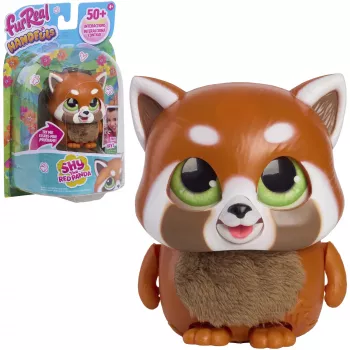 JUST PLAY furReal Handfuls - Panda rosso peluche interattivo
