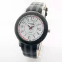 K&BROS orologio analogico al quarzo unisex 9426-2-435 43mm quadrante nero cinturino in pelle