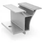 K2 Systems Dome 6.0 Peak sistema di montaggio solare per tetto piano, alluminio e grigio
