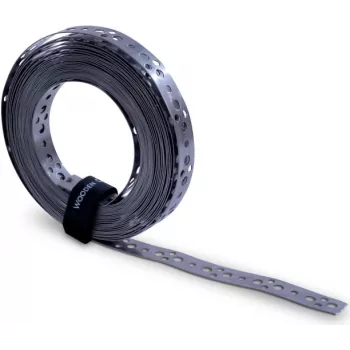 K2 Systems SIMPSON Nastro forato 20 x 0,8 mm, rotolo 10 m, acciaio zincato 2002735