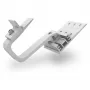 K2 Systems SingleHook 3S Gancio per tetto – acciaio inox, regolabile in altezza