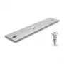 K2 Systems SpeedConnector set per SolidRail e CrossRail - connettore binario in acciaio inox, 2 pezzi