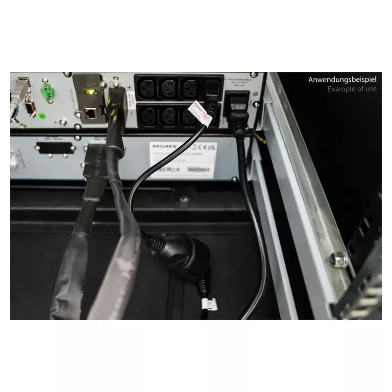Kabelmeister Cavo adattatore di rete da C14 a presa Schuko 0,15 m nero