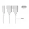 kabelmeister Prolunga euro con 3 prese Schuko, 0,25 m, nero (16 A, 3680 W)