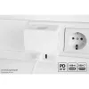 KABELMEISTER cubo presa con 3x prese Schuko, USB-C 20W PD 3.0 e USB-A 18W, 1,5m, bianco