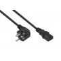 KABELMEISTER SK1430-S050 prolunga per cavo di alimentazione C14 a C13, 5 m, nero, 1,00 mm²