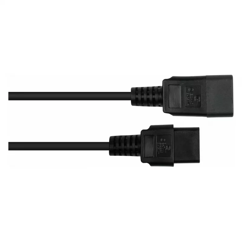 Kabelmeister SK2090-S030 Cavo di prolunga per dispositivi freddi C20 a C19, 3m, nero