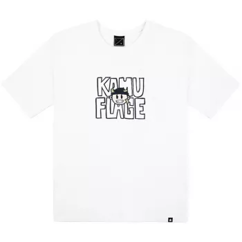 Kamuflage Cashout T-Shirt Bianco Taglia M