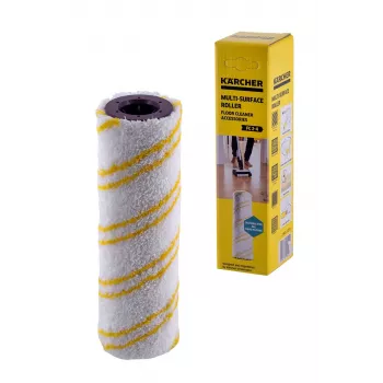 Kärcher 2.863-329.0 set ruote universale per bocchette per pavimenti EasyFix (confezione da 2, microfibra)