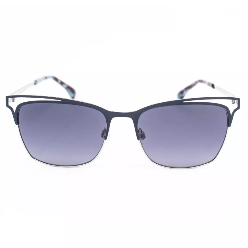 KAREN MILLEN KM7010-601 Occhiali da sole da donna havana marrone sfumato 55 mm