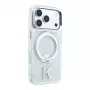 Karl Lagerfeld IML Ring Stand 360 Kameo Metal Custodia MagSafe per iPhone 18 Pro / 17 Pro - trasparente