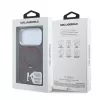 Karl Lagerfeld IML Ring Stand 360 Kameo Metal Custodia MagSafe per iPhone 18 Pro Max / 17 Pro Max Burgundy