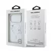 Karl Lagerfeld IML Karl Script Logo MagSafe Custodia rigida per Apple iPhone 18 Pro, trasparente