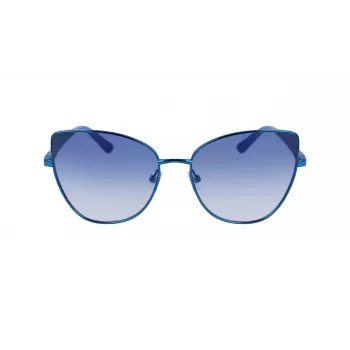 KARL LAGERFELD KL341S-400 occhiali da sole donna farfalla blu sfumato 56 mm