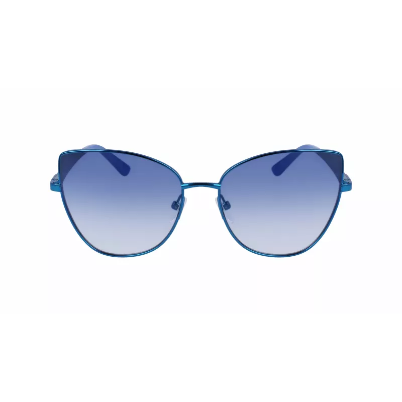 KARL LAGERFELD KL341S-400 occhiali da sole donna farfalla blu sfumato 56 mm