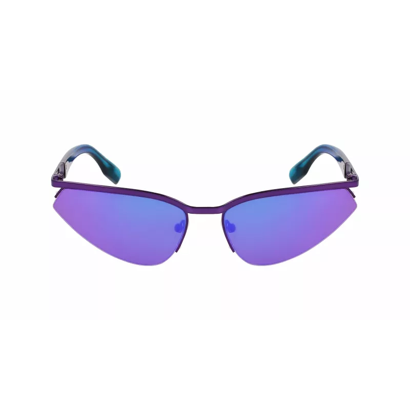 Occhiali da sole unisex rettangolari KARL LAGERFELD KL352S6117500 nero/grigio 61mm