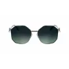 KARL LAGERFELD KL358S-041 Occhiali da sole donna - Montatura nera, lenti grigie, 57 mm
