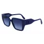 KARL LAGERFELD KL6098S-400 Occhiali da sole donna montatura blu scuro lenti grigie sfumate 52mm