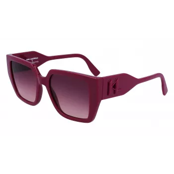 Occhiali da sole donna KARL LAGERFELD KL6098S-501 quadrati in acetato 52 mm