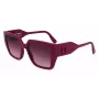 Occhiali da sole donna KARL LAGERFELD KL6098S-501 quadrati in acetato 52 mm